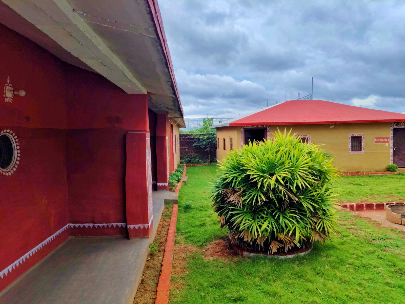 Mud-themed Tribal Huts at Waldenwoods Eco Retreat near Tangi Cuttack